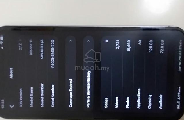 iPhone 11 128Gb Purple ( like New ) - photo 4 of 6