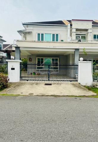 Corner unit double storey terrace at Greenville Senadin 1