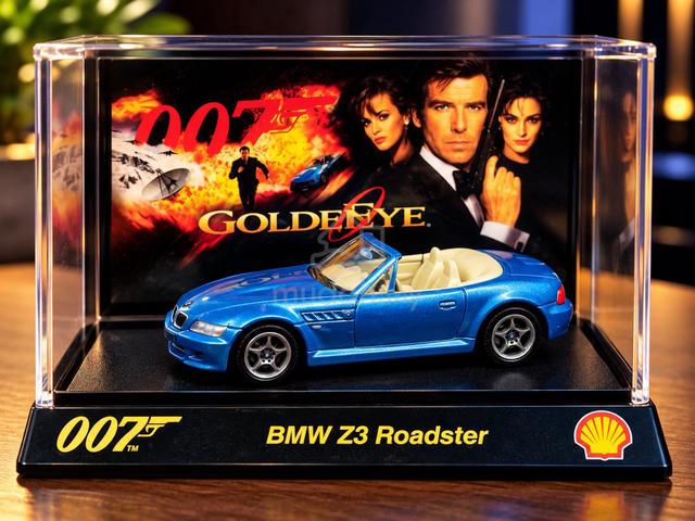 Shell James Bond BMW Z3 Roadster 1:64 – Golden Eye - photo 2 of 4