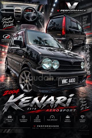 2004 Perodua KENARI 1.0 AEROSPORT (A) DONEPUSPAKOM - 2