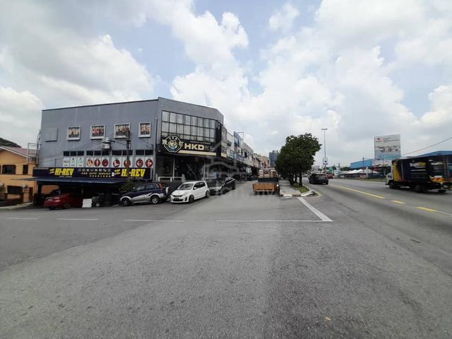 Facing Main Road Setapak Kuala Lumpur 3 Storey Corner Shop Lot Rent 1