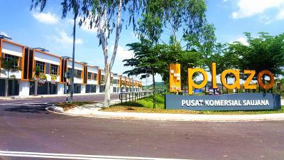 2 adjoining Shoplots @ Pusat Komersial Saujana (Plazo S2), Seremban 1