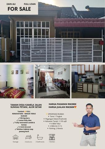 Full Loan🎉 Cash Back 20k😍 Taman Desa Kamela🤩 1