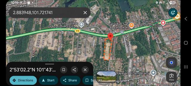 (Jenderam Hilir,Dengkil) Tanah Tepi Jalan Utama Seluas 2.96 Ekar 1