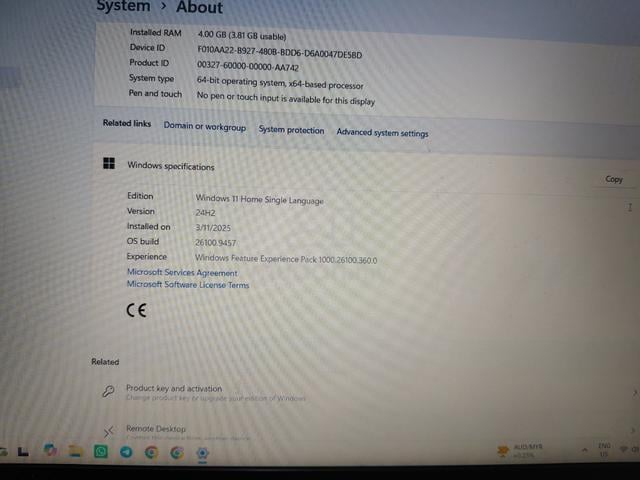 HP Laptop 15s i5 SSD BARU - photo 3 of 5
