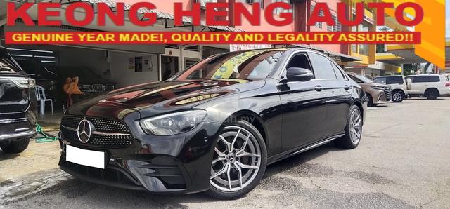 2021 Mercedes Benz E300 AMG 2.0L (A) 77K KM W-9/26 - 1