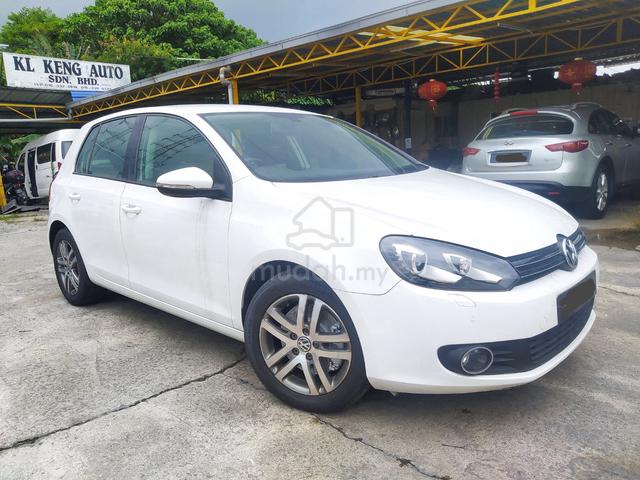 2011 Volkswagen GOLF 1.4 (A) FULL LOAN PUTIH WHITE - 1