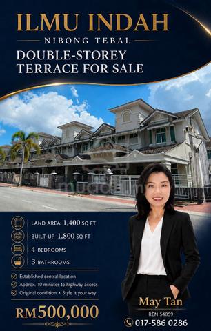 2-Storey For Sale @Taman Ilmu Indah Nibong Tebal 1