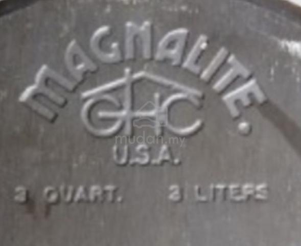 periuk dan kuali antik MAGNALITE USA tahun 1970 - photo 5 of 6