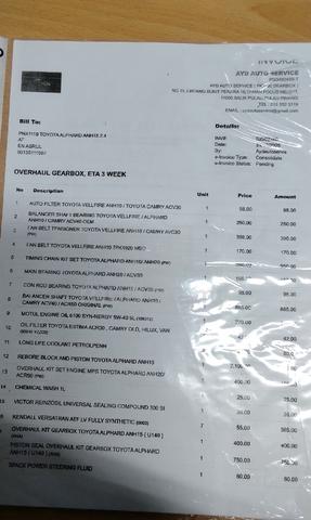 2006 Toyota ALPHARD 2.4 AS PLATINUM ANH10W (A) - 2