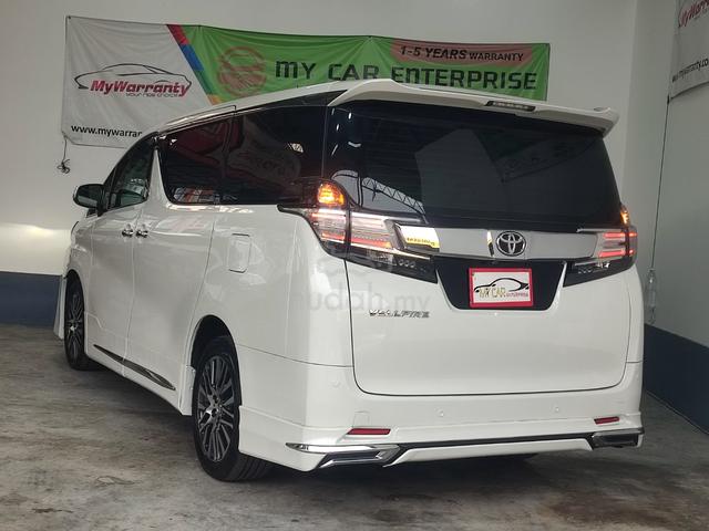 2016 Toyota Vellfire ZG 2.5 At Import Baru CBU - 2