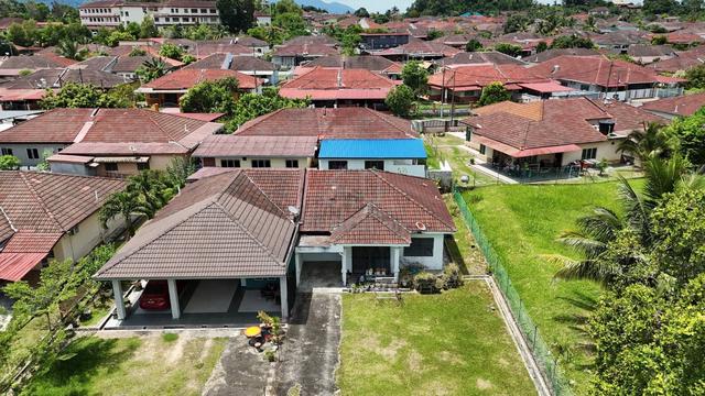 Tanah Luas 5511Sqft๐ฅFacing Open๐ฅ1 Storey Semi D Taman Seri Rembau. 1