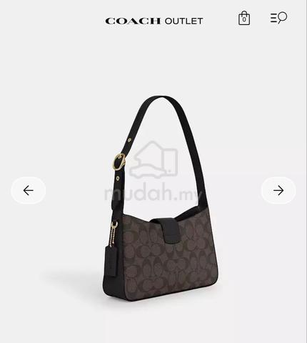 Coach Eliza Shoulder Bag In Signature Canvas - photo 3 of 6