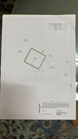 RM60K. Tapak Rumah di Sentul Patah , Marang Terengganu untuk dijual. 2