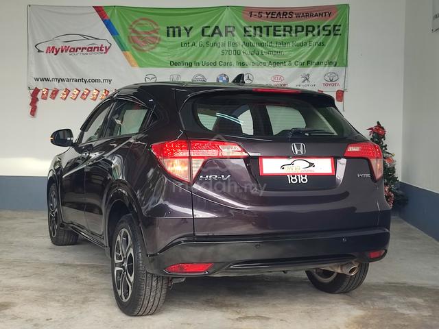 2016 Honda HR-V 1.8 V ENHANCED (A) - 2