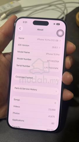 iPhone 15 Pro 512 gb Natural Titanium - photo 6 of 6