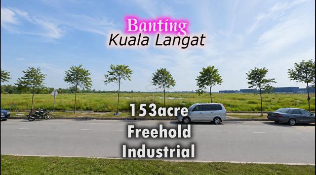 Kuala Langat Mahkota Banting Jenjarom Freehold 153acre Industrial Land 1
