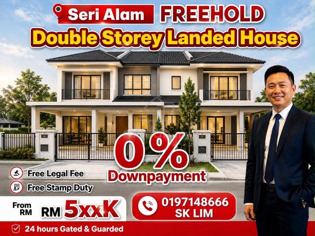 Rumah Double Storey Freehold 1