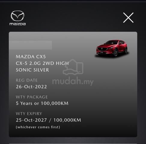 2022 Mazda CX-5 2.0 G GVC PLUS HIGH F.S.RECO MAZDA - 2