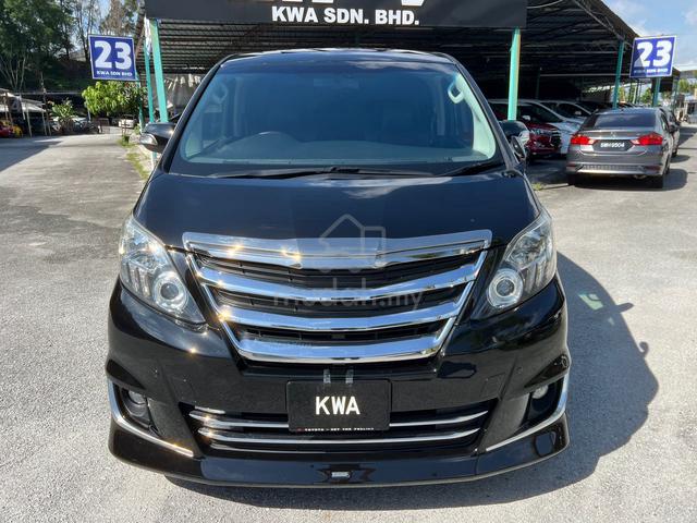 2014 Toyota ALPHARD 2.4 TYPE GOLD COOL BOX P/BOOT - 2
