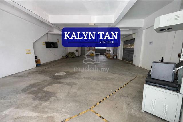 Ground Floor Corner Rare Unit @ Raja Uda near Ong Yi How Taman Bagan 1