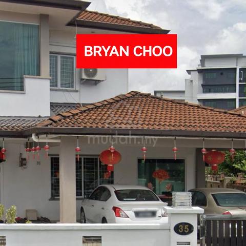 DOUBLE STOREY TERRACE CORNER HOUSE FOR AUCTION At KUCHING SARAWAK 1