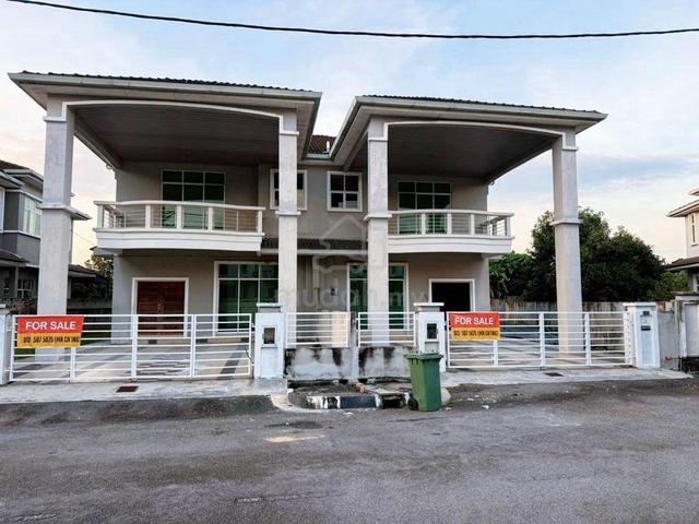 Brand New  Guarded Double-Storey Semi-D For Sale ! Taman Rasa Indah 1