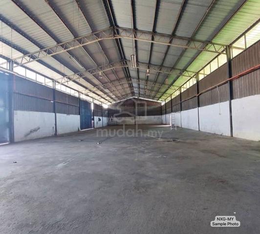 BUDGET Warehouse‼️Taman Sentosa Klang【6,400sqft】For Rent 80x80’ 1