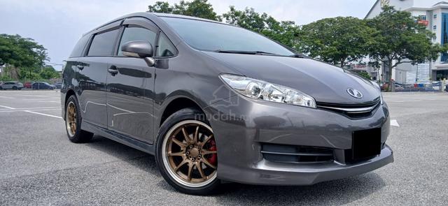 2013 Toyota WISH 1.8 FACELIFT MALAY OWN FULLOAN - 2