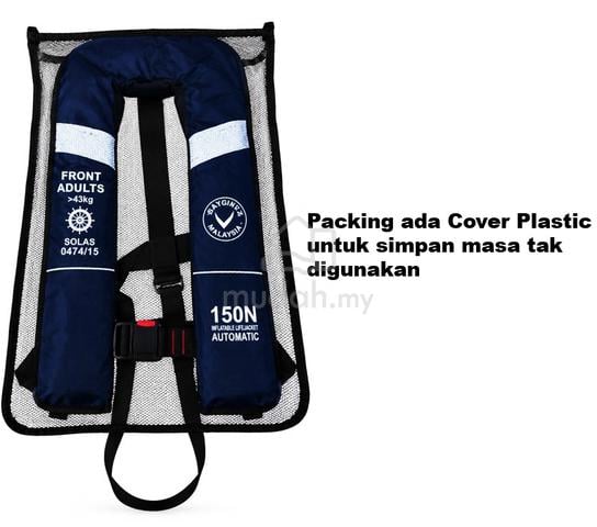 SKYGITZ MALAYSIA SOLAS 150N AUTO life jacket - photo 6 of 6