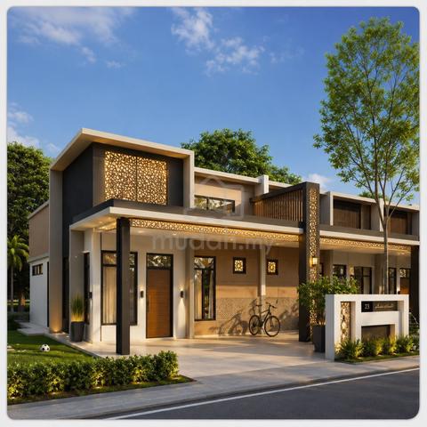 Rumah Teres 1-Tingkat Di Jln Kebun, Shah Alam 1