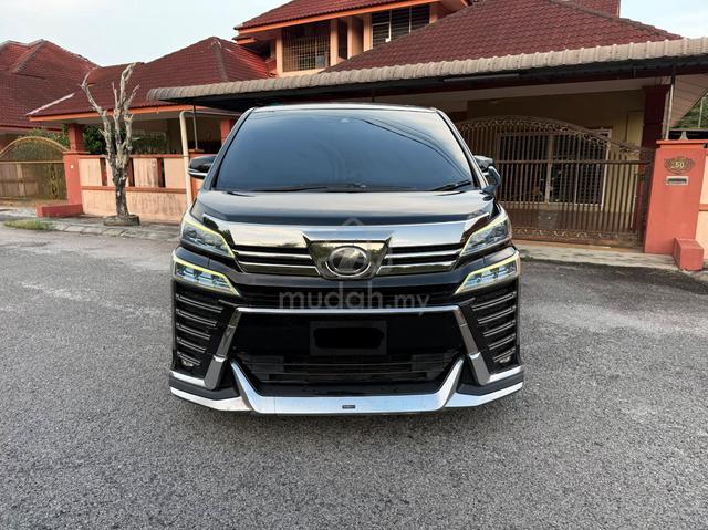 2018 Toyota VELLFIRE 2.5 ZA (A)monthly 1599 - 2