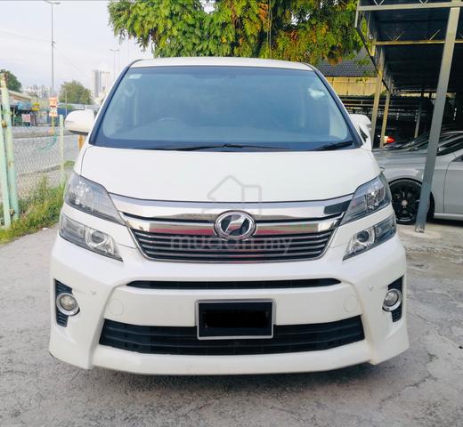 2013 Toyota VELLFIRE 2.4 (A) ZG PILOTSEAT 3YR WRTY - 5