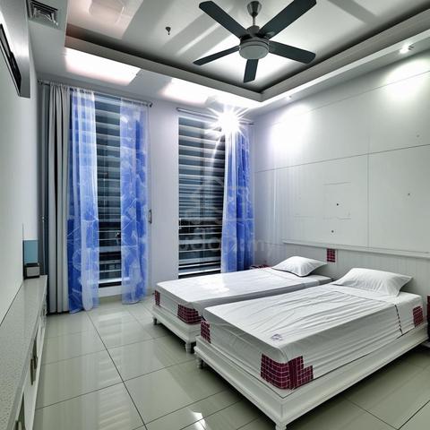 Middle Room |FULLY FUNISHED|Selayang Point Condo|Girls |INC Api Air 1