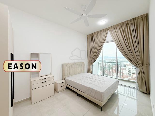 Bayan Lepas Fully Furnished Studio For Rent- Lucerne Residences 1