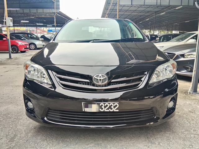 2013 Toyota COROLLA 1.8 G FACELIFT 7 SPEED (A) - 2