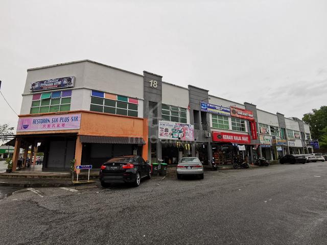 FACING MAINROAD CORNER UNIT 2 Sty Shoplot Taman Desa Puteri Sri Wang 1