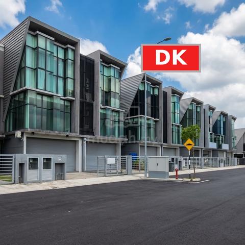 Meru, Klang Factory Warehouse, Modern Facade for Sale 1