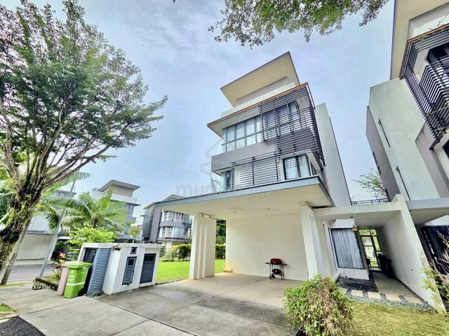 (CORNER LOT)3 Storey Semi D Lake View Sera Twin Villa Percint 8 1
