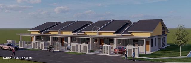 Rumah Teres Freehold@Rezab Melayu Taman Seri Dagang 3, Banting 1