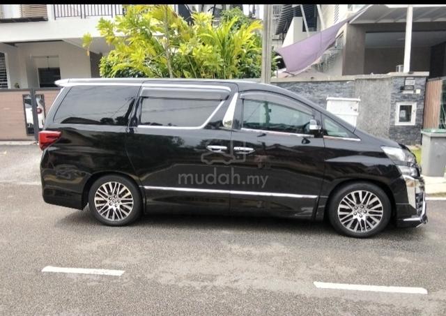 2012 Toyota VELLFIRE 2.4 Z G-EDITION FACELIFT (A) - 2