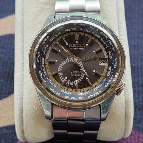 Seiko world time 6217 7010 - Watches & Fashion Accessories for sale in  Puchong, Selangor