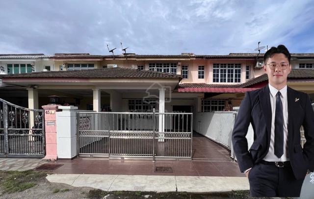 BELOW VALUE 500K 2Storey Terrace Gadong Perdana Pulau Gadong Melaka 1