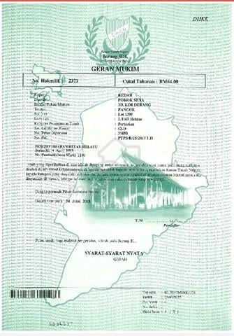 Tanah Untuk Dijual 1