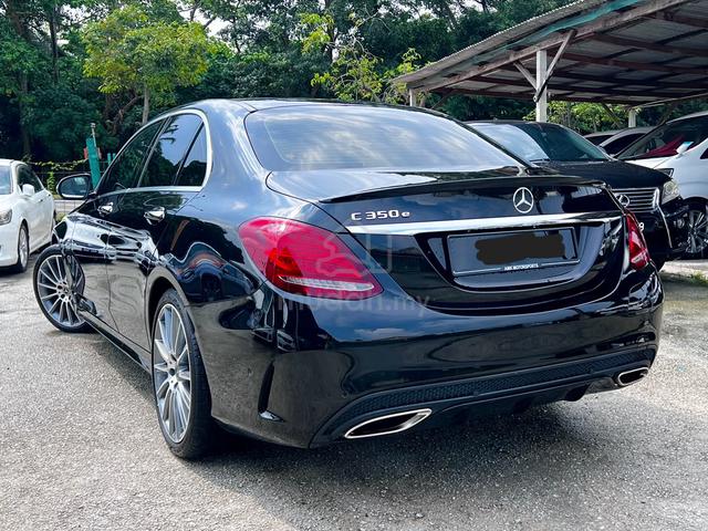 44K KM 2018 Mercedes Benz C350E 2.0 AMG W205 HYBRD - 2