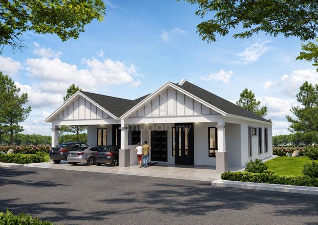 Rumah Berkembar Setingkat (Jenis D) di Kepala Batas Kedah 1