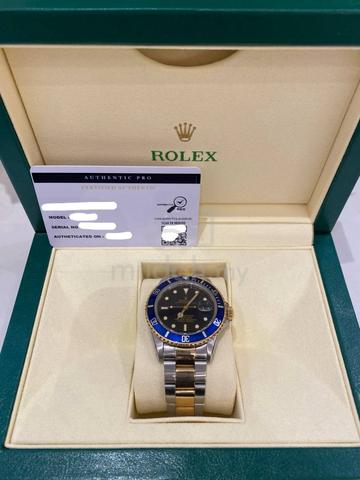 Rolex Submariner Date Half 18k 750 Yellow Gold - photo 2 of 6