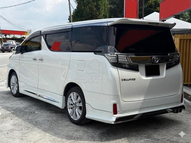 2015 Toyota VELLFIRE 2.5 ZA (A) LOAN KEDAI - 2
