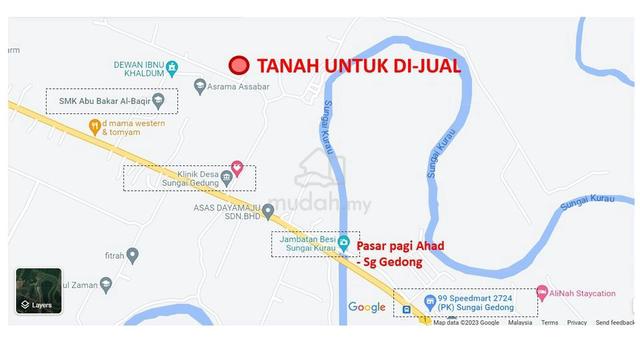 Land For Sales at Sungai Gedong, Medan, Bagan Serai, Perak 1