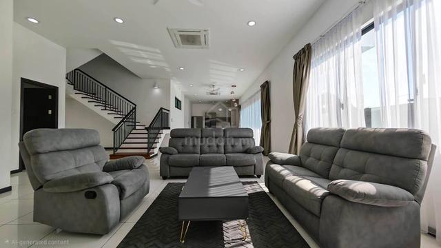 Bungalow | Taman Manikar | Furnished | Corner | Likas 1